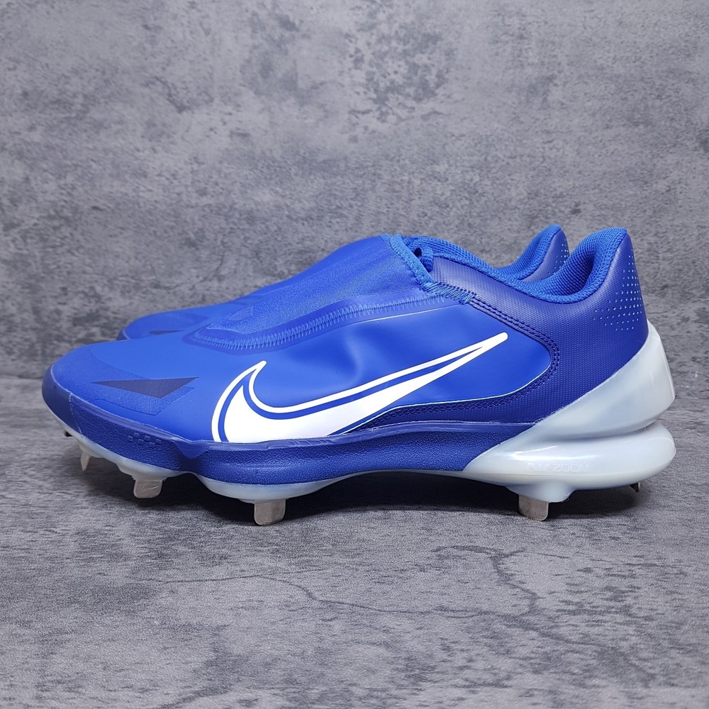 NIKE Force Zoom Trout 8 Low Pro Baseball Cleats Mens Size 11 Blue CZ5915-414